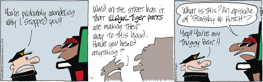 The Knight Life Comic Strip for July 01, 2015 