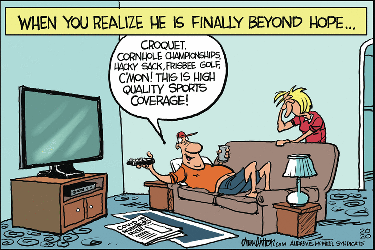 Win, Lose, Drew Comic Strip for May 27, 2020 