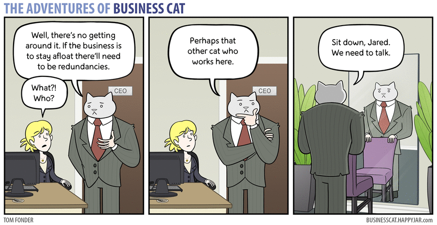 The Adventures of Business Cat Comic Strip for February 01, 2016 