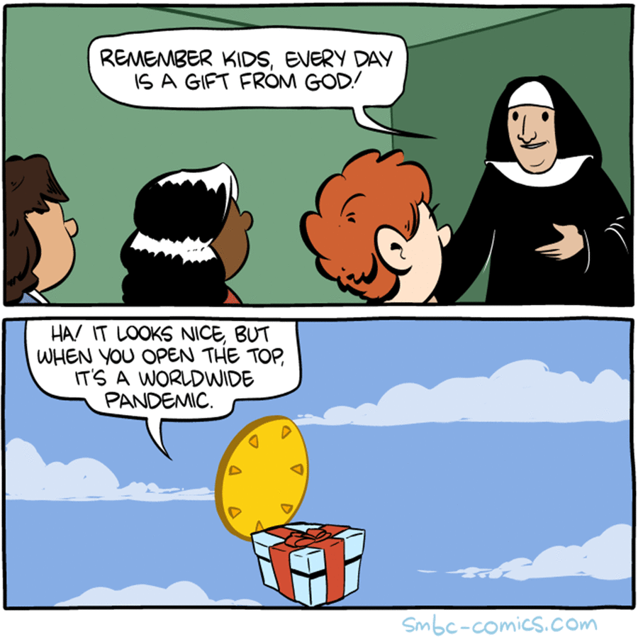 Saturday Morning Breakfast Cereal Comic Strip for December 12, 2017 