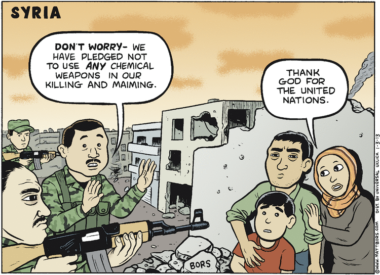 Matt Bors Comic Strip for January 03, 2013 