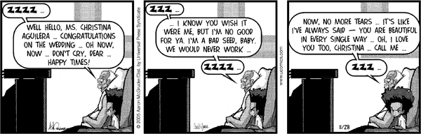 The Boondocks Comic Strip for July 01, 2013 