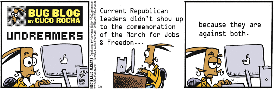 La Cucaracha Comic Strip for September 09, 2013 