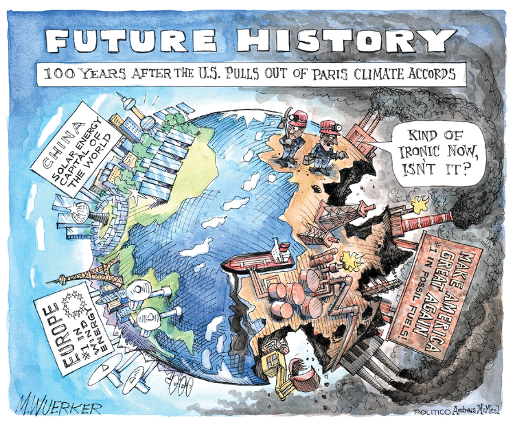 Matt Wuerker Comic Strip for June 02, 2017 