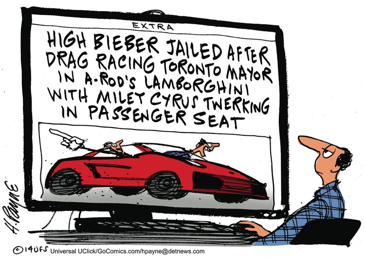 Henry Payne Comic Strip for January 26, 2014 