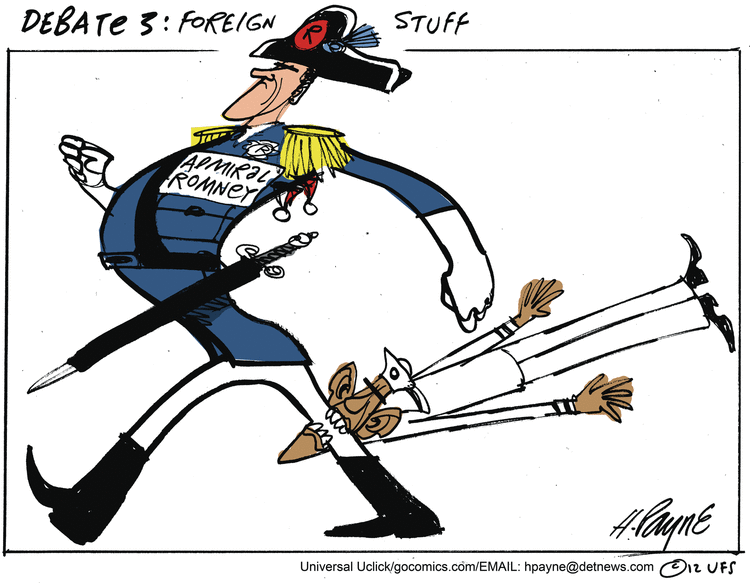 Henry Payne Comic Strip for October 24, 2012 