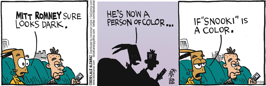 La Cucaracha Comic Strip for October 04, 2012 