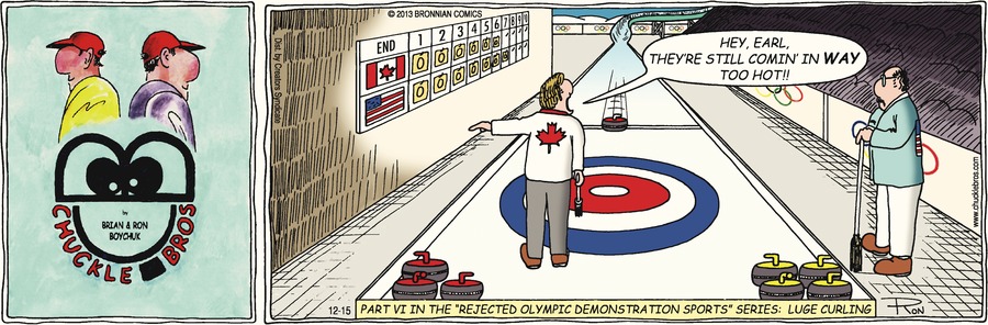Chuckle Bros Comic Strip for December 15, 2013 
