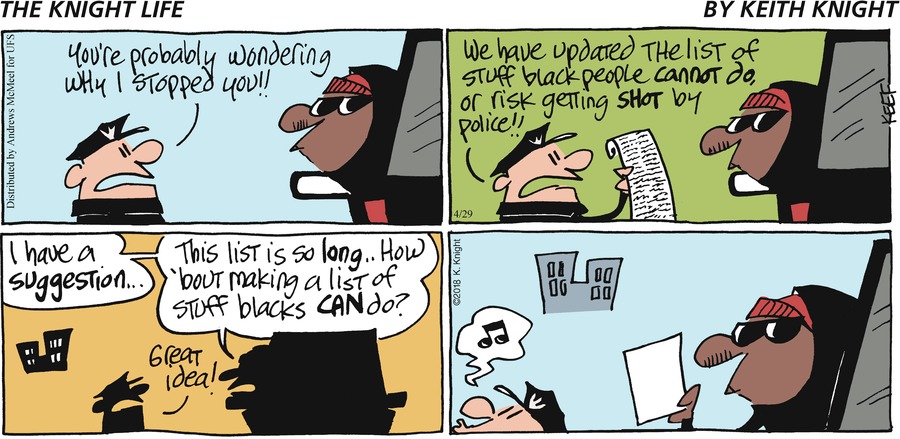The Knight Life Comic Strip for April 29, 2018 
