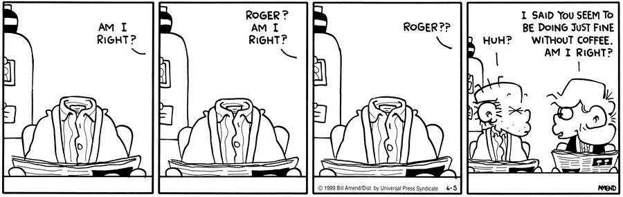 FoxTrot Comic Strip for June 05, 2002 