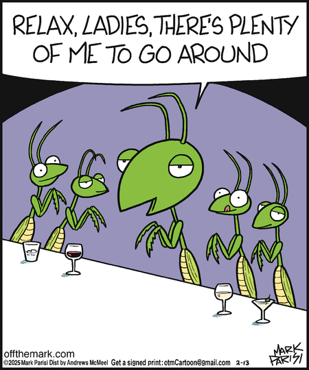 Off the Mark Comic Strip for February 13, 2025 