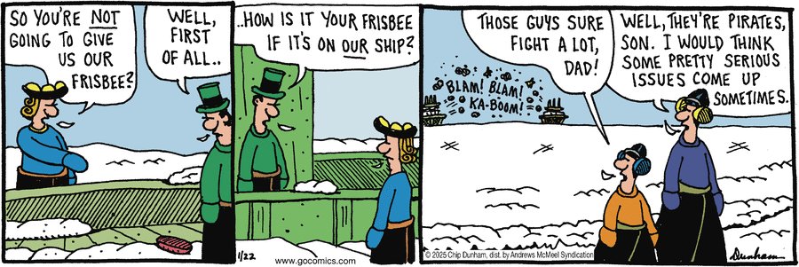 Overboard Comic Strip for January 22, 2025 