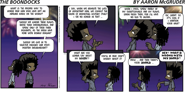 The Boondocks Comic Strip for February 05, 2012 