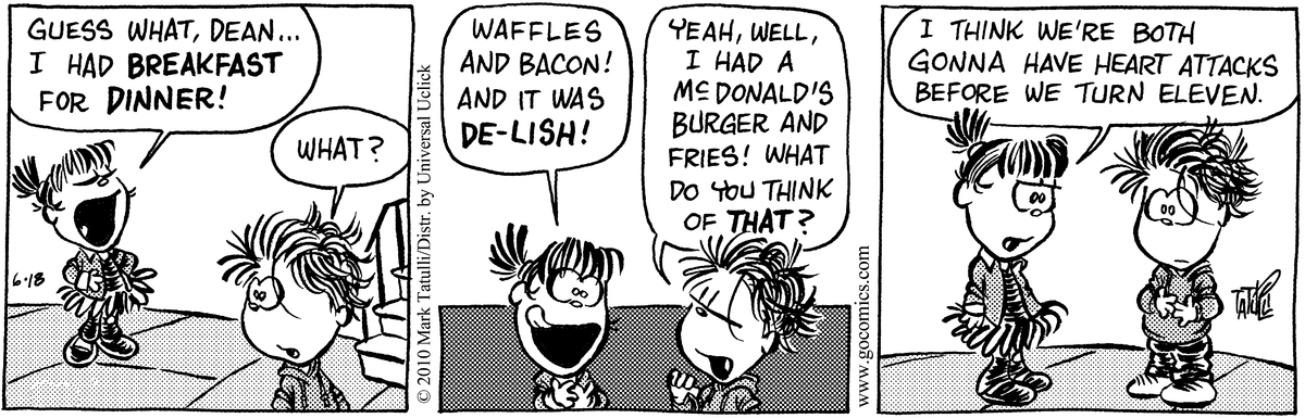 Heart of the City Comic Strip for June 18, 2010 