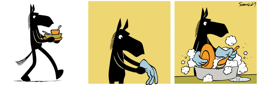 Dark Side of the Horse Comic Strip for April 25, 2020 