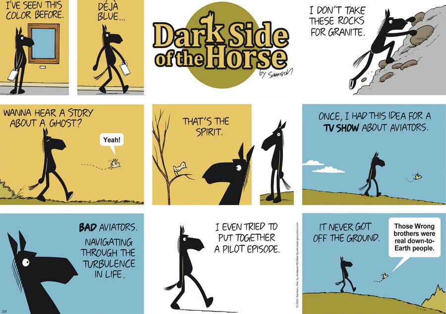 Dark Side of the Horse Comic Strip for February 09, 2025 