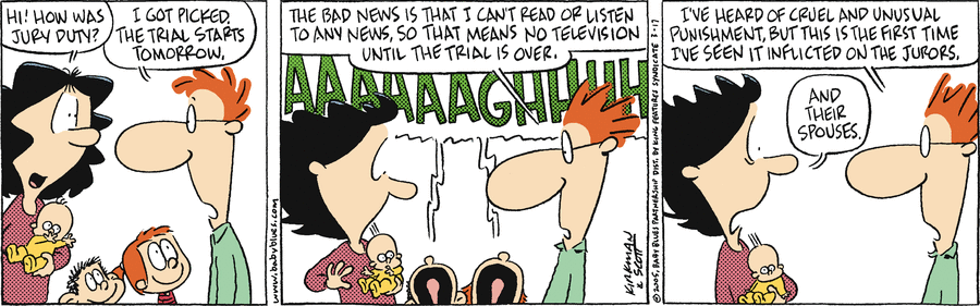 Baby Blues Comic Strip for March 17, 2005 