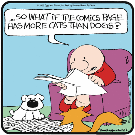 Ziggy Comic Strip for November 11, 2003 