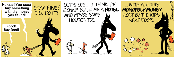 Dark Side of the Horse Comic Strip for December 15, 2010 