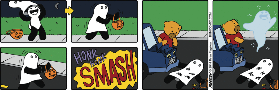 Buni Comic Strip for October 31, 2014 