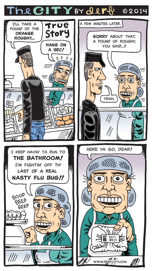 The City Comic Strip for April 09, 2014 