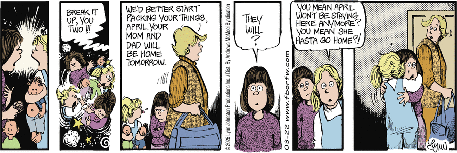 For Better or For Worse Comic Strip for March 22, 2025 