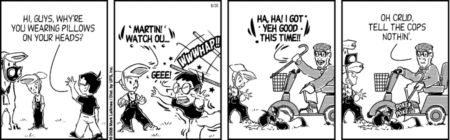 Cow and Boy Classics Comic Strip for August 20, 2008 