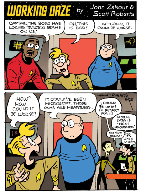 Working Daze Comic Strip for August 10, 2022 