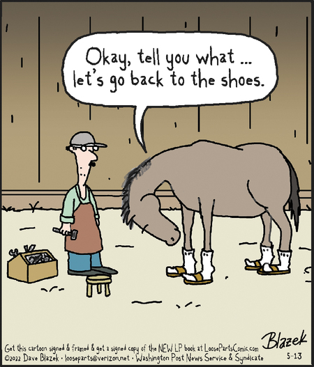 Loose Parts Comic Strip for May 13, 2022 