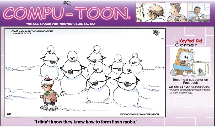 Compu-toon Comic Strip for February 16, 2025 