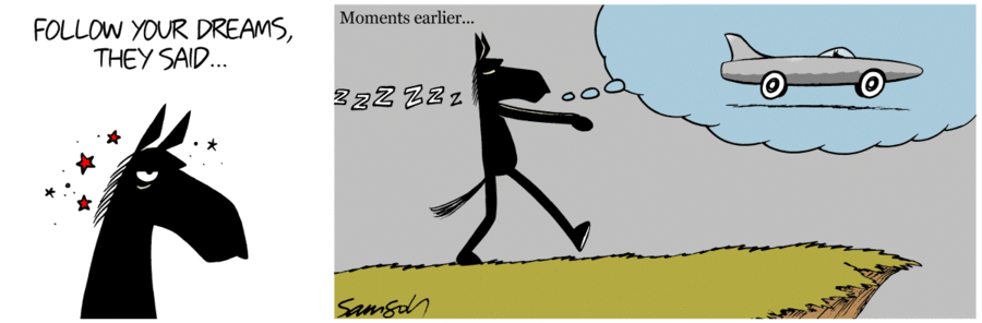 Dark Side of the Horse Comic Strip for November 14, 2017 
