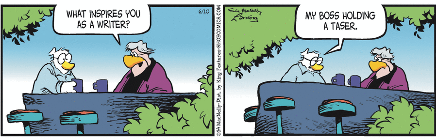 Shoe Comic Strip for June 10, 2024 