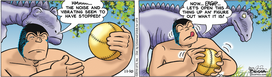 Alley Oop Comic Strip for November 10, 2016 