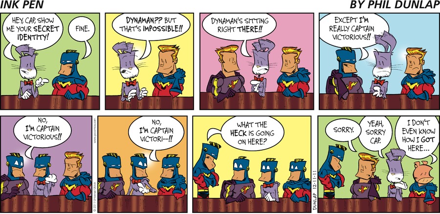 Ink Pen Comic Strip for December 11, 2011 