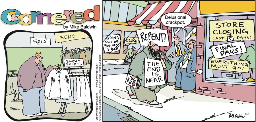 Cornered Comic Strip for September 06, 2009 