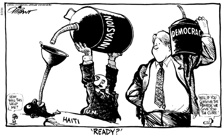 Pat Oliphant Comic Strip for August 03, 1994 