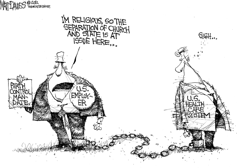 Matt Davies Comic Strip for March 07, 2012 
