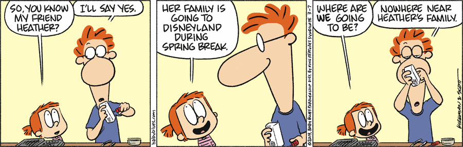 Baby Blues Comic Strip for March 07, 2019 