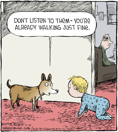 Speed Bump Comic Strip for March 14, 2019 