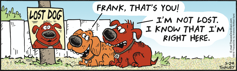 Frank and Ernest Comic Strip for May 24, 2019 