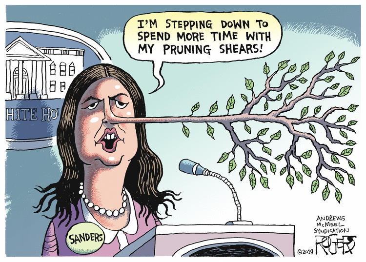 Rob Rogers Comic Strip for June 19, 2019 