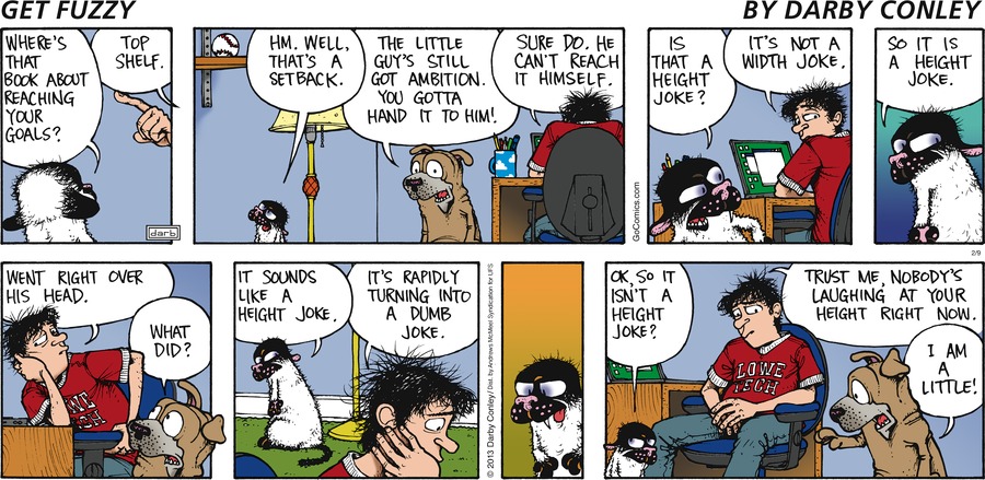 Get Fuzzy Comic Strip for February 09, 2025 