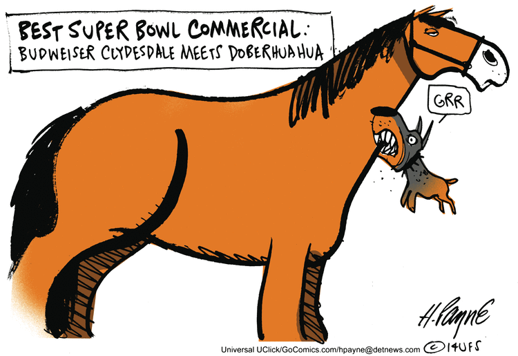 Henry Payne Comic Strip for February 05, 2014 