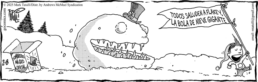 Lio en Español Comic Strip for February 08, 2025 