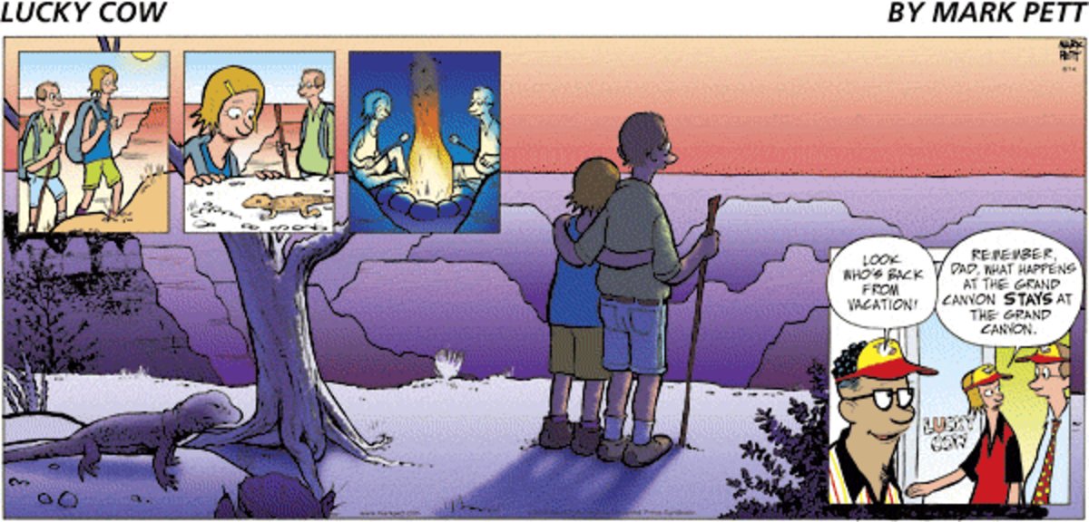 Lucky Cow Comic Strip for September 24, 2021 