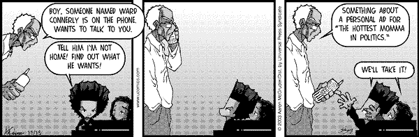 The Boondocks Comic Strip for June 18, 2011 