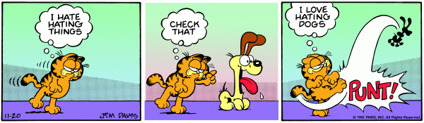 Garfield Comic Strip for November 20, 1982 