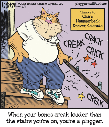 Pluggers Comic Strip for January 07, 2025 