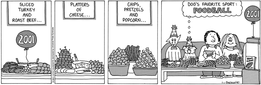 Cathy Classics Comic Strip for January 01, 2001 