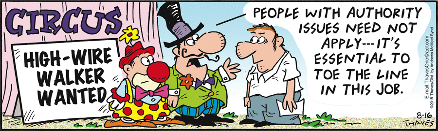 Frank and Ernest Comic Strip for August 16, 2018 